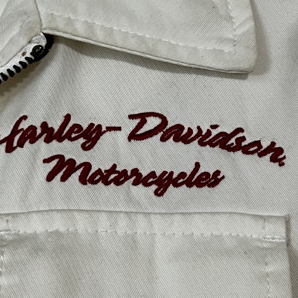 Harley-Davidson Cotton Cream Jacket - Picture 3 of 15